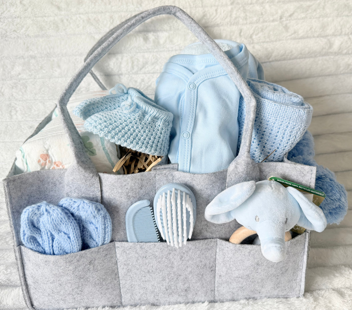 Baby Boy Nappy Caddy