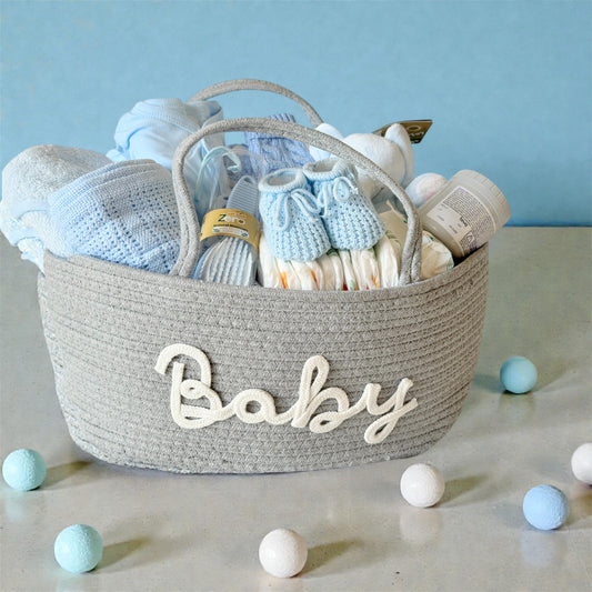 Baby Boy Nappy Caddy